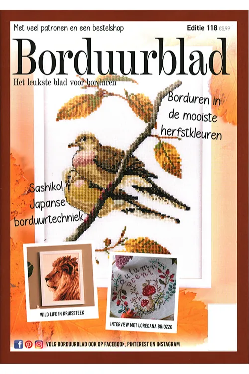Borduurblad - 118 2024 -