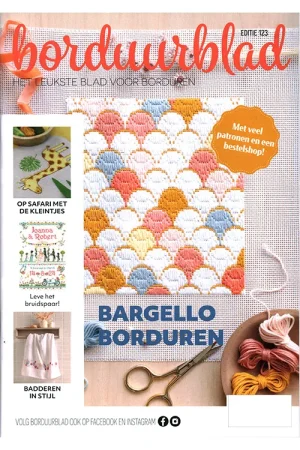 Borduurblad - 123 2024 -