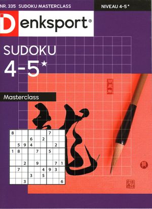 Denksport Sudoku Masterclass - 335 2024 -