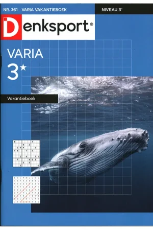 Denksport Varia Vakantieboek - 361 2024 -