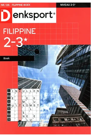 Denksport Filippine Boek - 126 2024 -