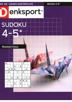 Denksport Sudoku Masterclass - 336 2025 -