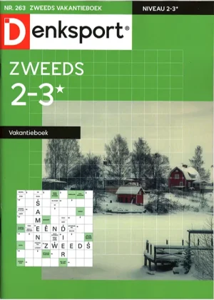 Denksport Zweeds Vakantieboek - 2-3* 263 2025 -