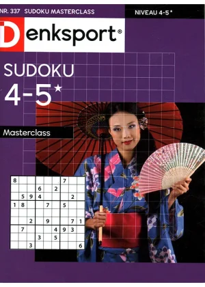 Denksport Sudoku Masterclass - 337 2025 -