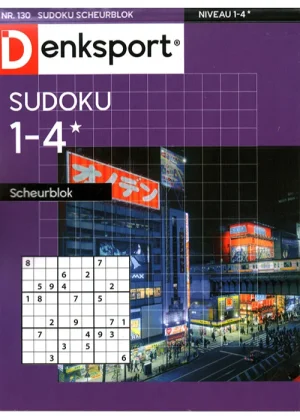 Denksport Sudoku Scheurblok - 130 2025 -