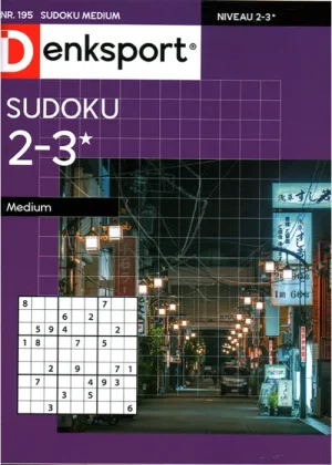 Denksport Sudoku Medium - 195 2025 -