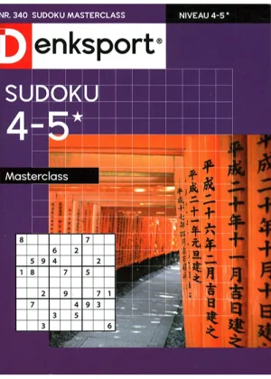 Denksport Sudoku Masterclass - 340 2025 -
