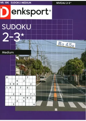 Denksport Sudoku Medium - 196 2025 -