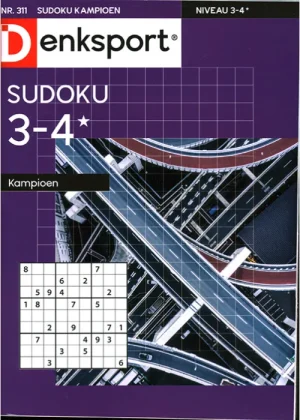 Denksport Sudoku Kampioen - 311 2025 -