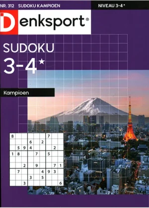Denksport Sudoku Kampioen - 312 2025 -