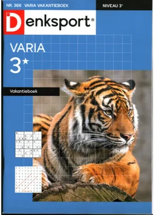 Denksport Varia Vakantieboek - 366 2025 -