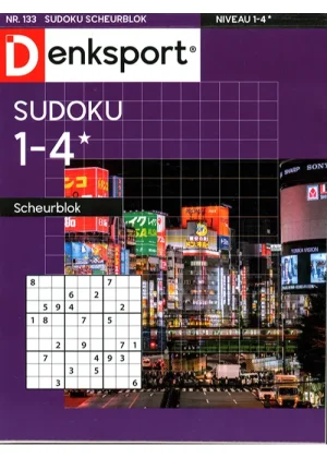 Denksport Sudoku Scheurblok - 133 2025 -