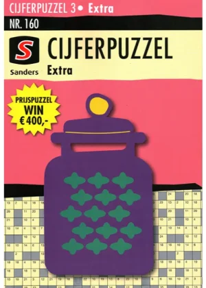Sanders Cijferpuzzel Extra - 160 2025 -