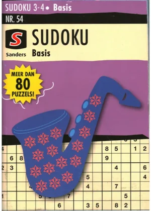 Sanders Sudoku Basis - 54 2025 -