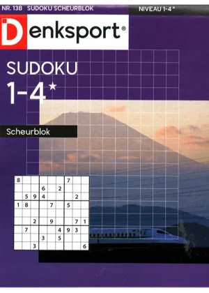 Denksport Sudoku Scheurblok - 138 2025 -
