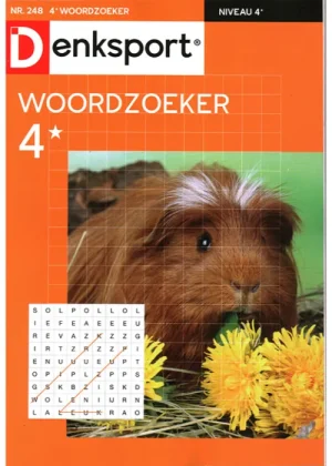 Denksport Woordzoeker - 4* 248 2024 -