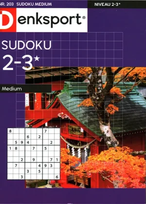 Denksport Sudoku Medium - 203 2025 -