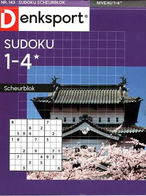 Denksport Sudoku Scheurblok - 143 2026 -