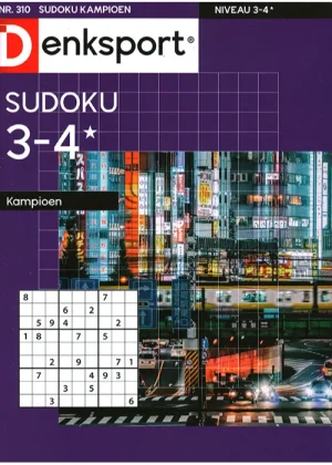 Denksport Sudoku Kampioen - 310 2025 -