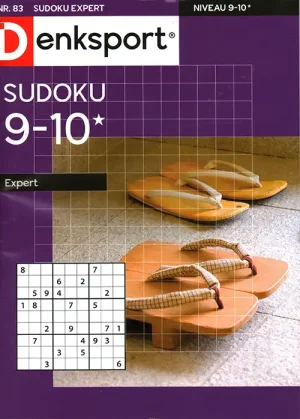 Denksport Sudoku Expert - 9-10* 83 2026 -