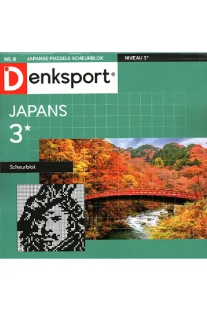 Denksport Japans Scheurblok - 08 2026 -