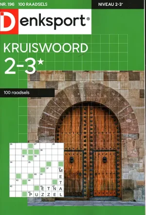 Denksport Kruiswoord 100 Raadsels - 196 2026 -