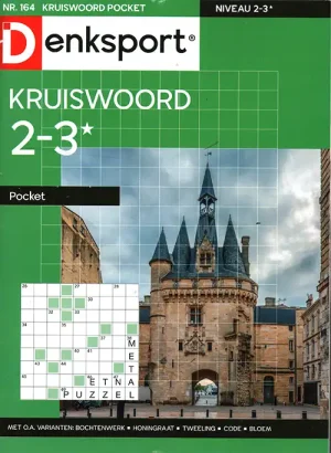 Denksport Kruiswoord Pocket - 164 2026 -