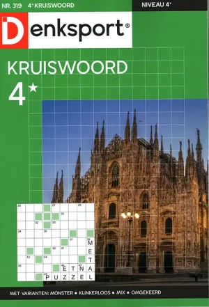Denksport Kruiswoord - 4* 319 2026 -