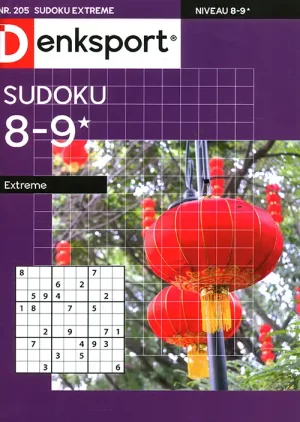 Denksport Sudoku Extreme - 205 2026 -