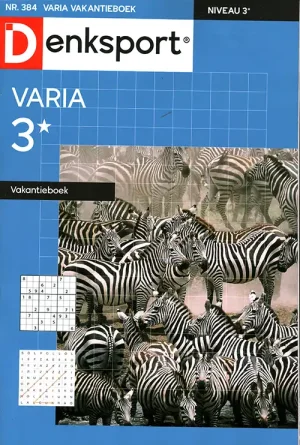 Denksport Varia Vakantieboek - 384 2026 -