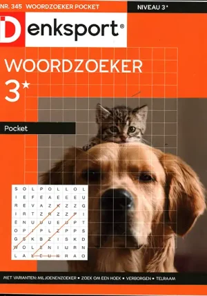 Denksport Woordzoeker Pocket - 345 2026 -