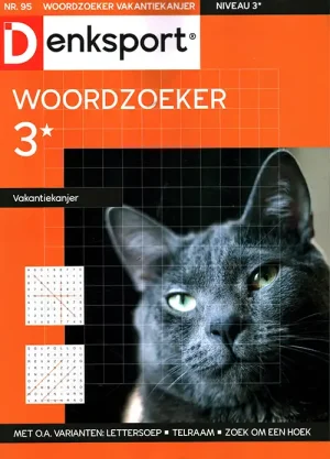 Denksport Woordzoeker Vakantiekanjer - 95 2026 -