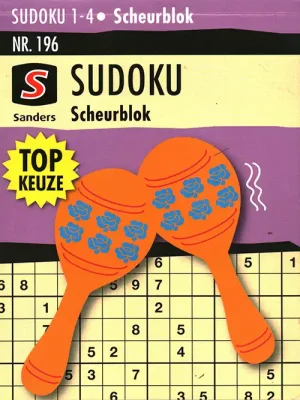 Sanders Sudoku Scheurblok - 196 2026 -