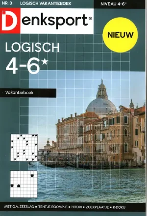 Denksport Logisch 4-6* Vakantieboek - 03 2026 -