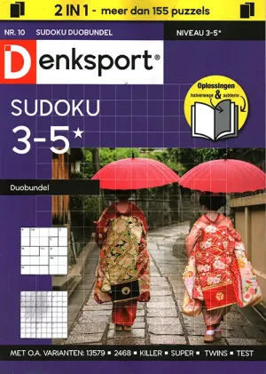 Denksport Sudoku Duobundel - 10 2026 -
