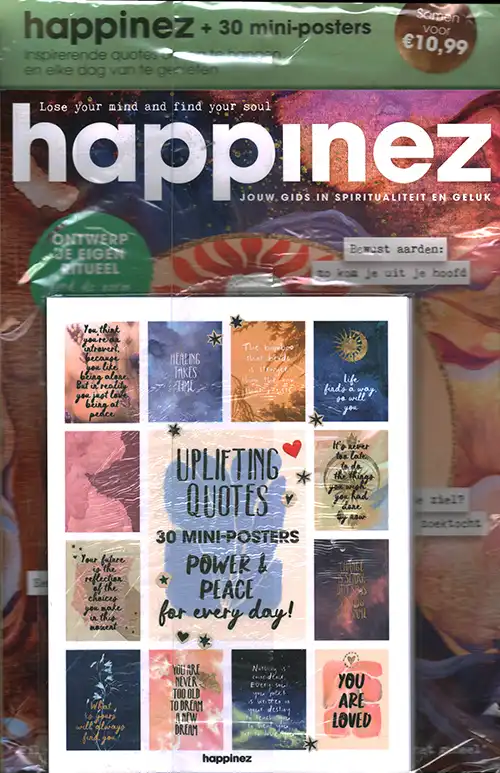 Happinez + 30 mini-posters - 08 2026 -