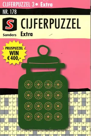 Sanders Cijferpuzzel Extra - 178 2026 -